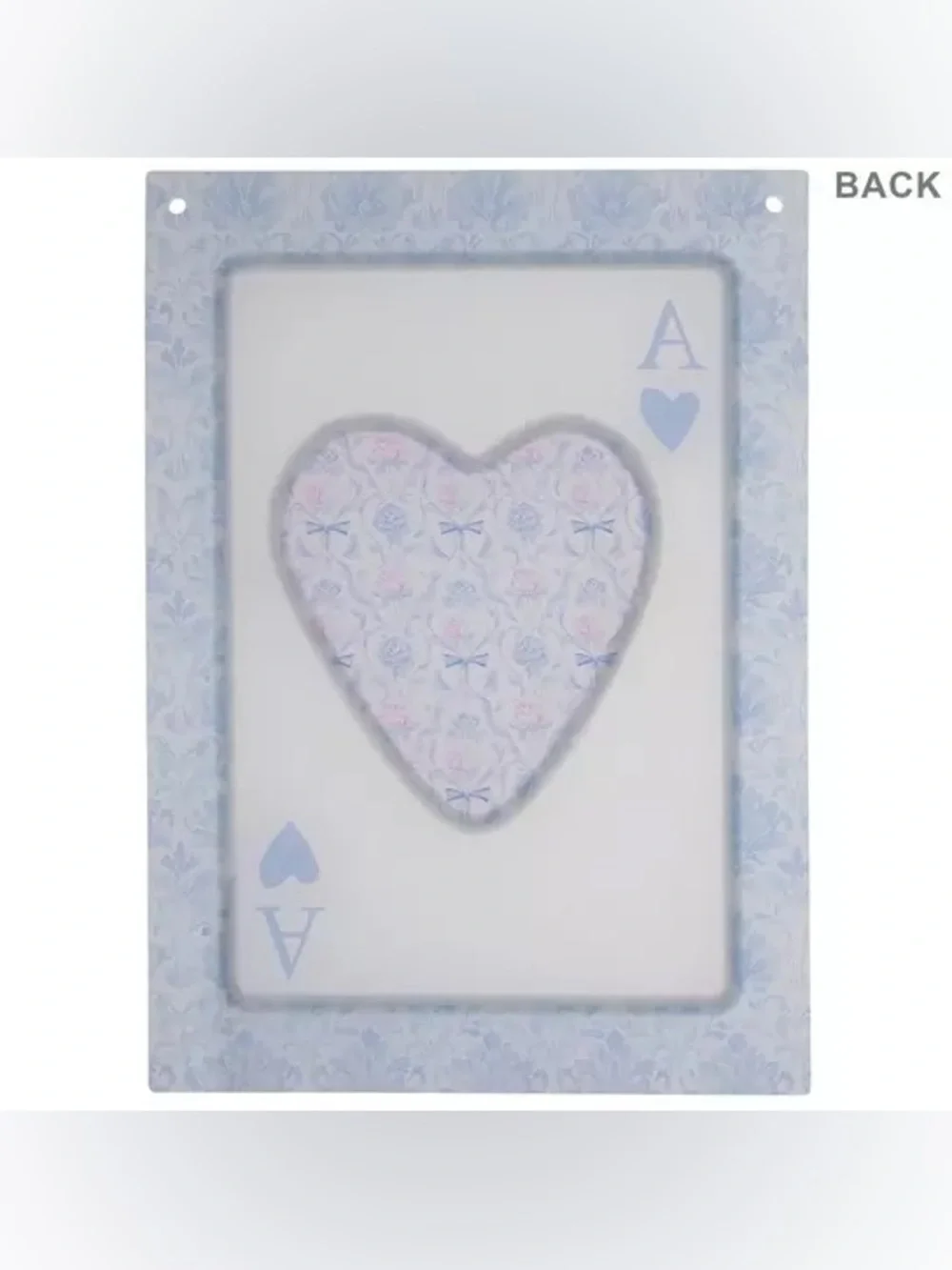 Ace Of Hearts Floral LED Neon Sign